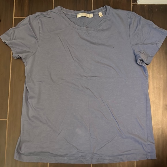 Vince | Tops | Vince Navy Blue Tee Shirt | Poshmark